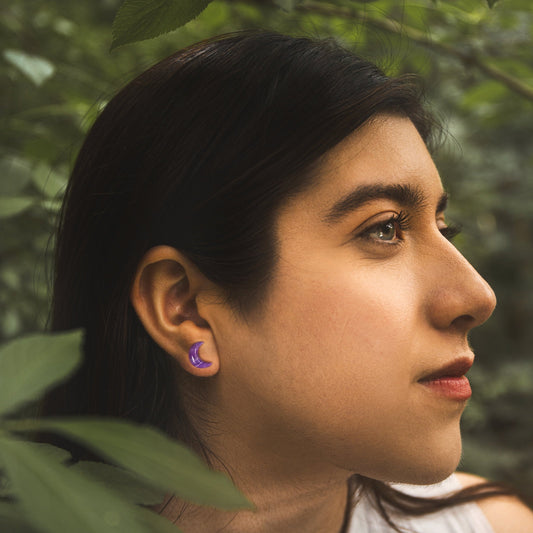 Equinox Moon Studs