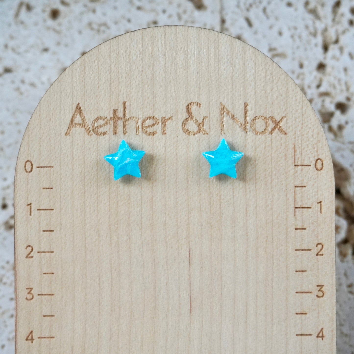 Quartz Star Stud