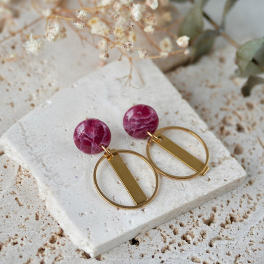 Quartz Stud Drop Mini