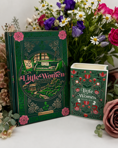 Little Women Book & Matching Vase Gift Set | Louisa May Alcott