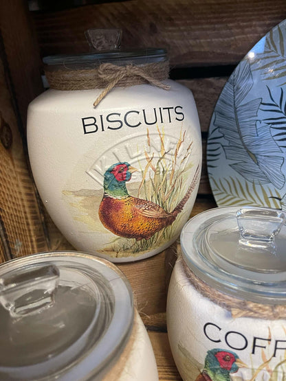 Tea, coffee and sugar canisters | kilner jars | Tea | Coffee | Sugar | Storage Jars | kitchen set