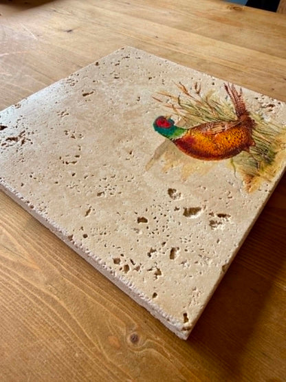 Handmade Stone placemat/ Trivet/ Worktop saver/ Natural stone placemats