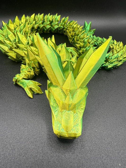 24” Crystal dragon