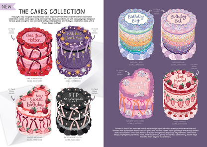 Birthday Boy Cake Shaped Greeting Card – Sprinkle Birthday Card for Him