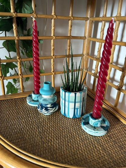 Jesmonite Workshop – Funky Decor  Make Your Own Wiggly Vase, Pot & Candle Holders Thursday 12th March