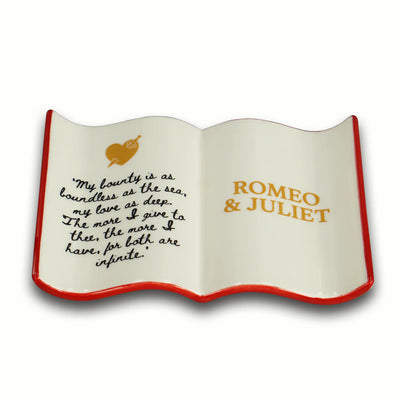 Book Trinket Dish: Romeo & Juliet Ceramic Trinket Dish