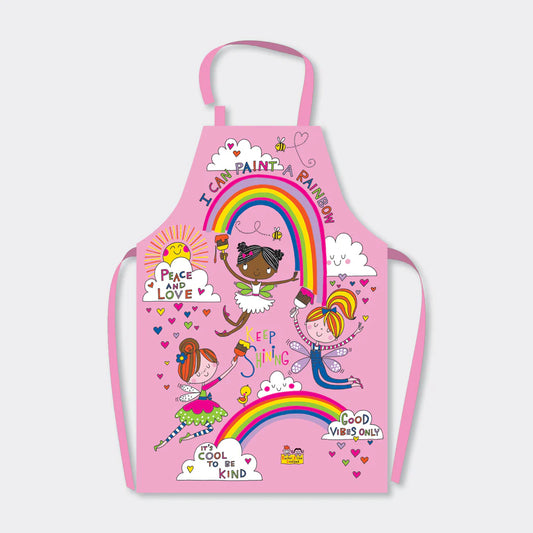 Children's Apron - Rainbow/Fairies