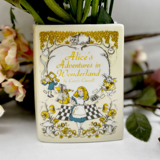 Book Vase: Alice’s Adventures in Wonderland