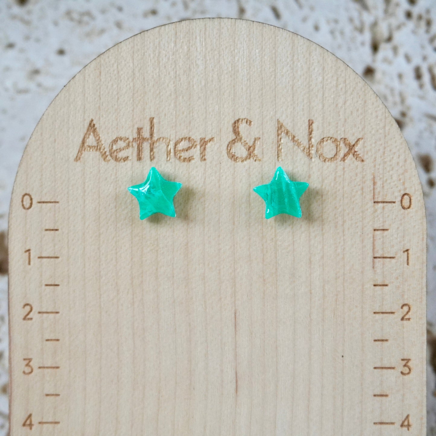 Quartz Star Stud