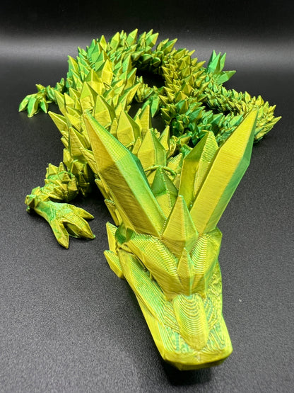 24” Crystal dragon