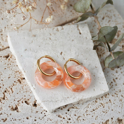 Precious Huggie Hoops
