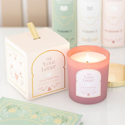 Rose & Vanilla Musk Candle: The Love Letter