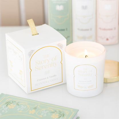 Coconut & Vanilla Candle: The Story of Serenity