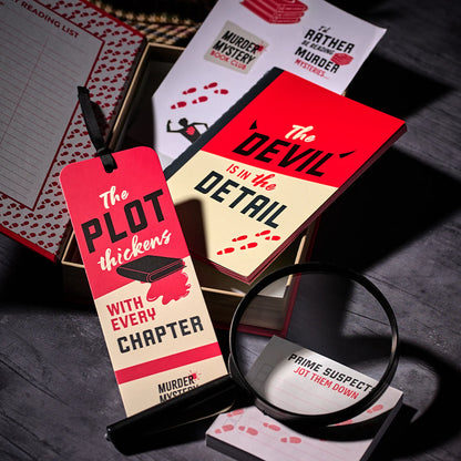 Murder Mystery Blind Date Book Box | Psychological Thriller Gift Set