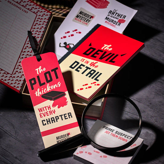 Murder Mystery Blind Date Book Box | Psychological Thriller Gift Set