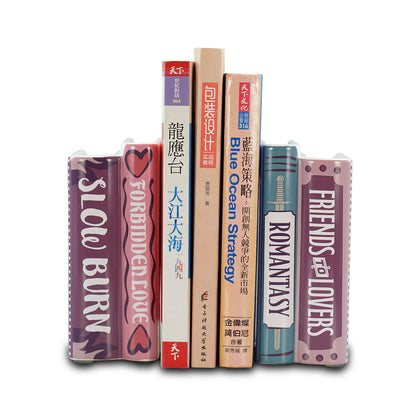Romantasy Ceramic Bookends Set