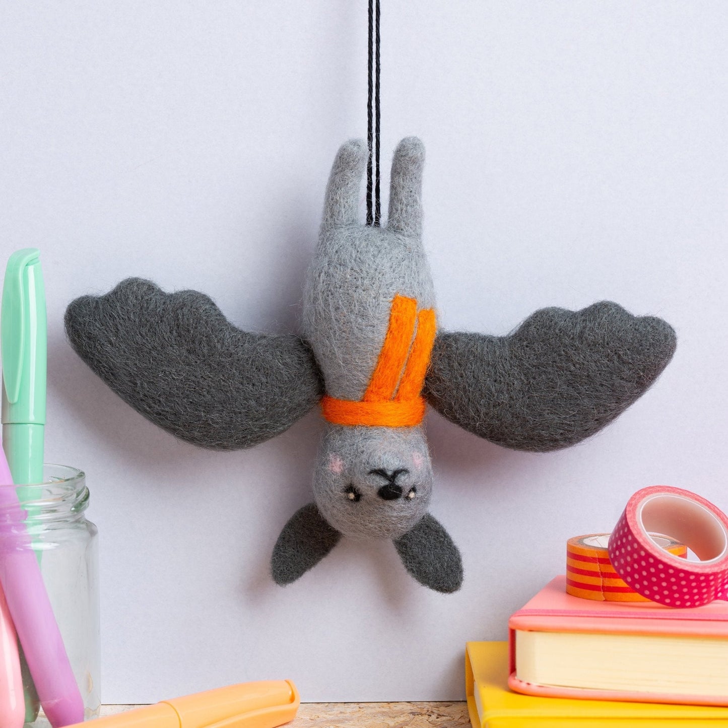 Bat Needle Felting Kit for Halloween