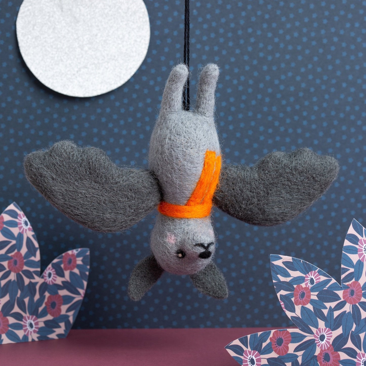 Bat Needle Felting Kit for Halloween