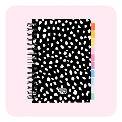 Academic Undated Spiral Journal Standard Reverse Dalmatian
