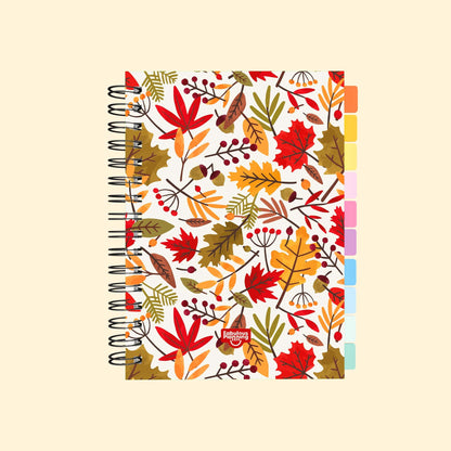 Teacher Undated Spiral Journal Standard Autumn