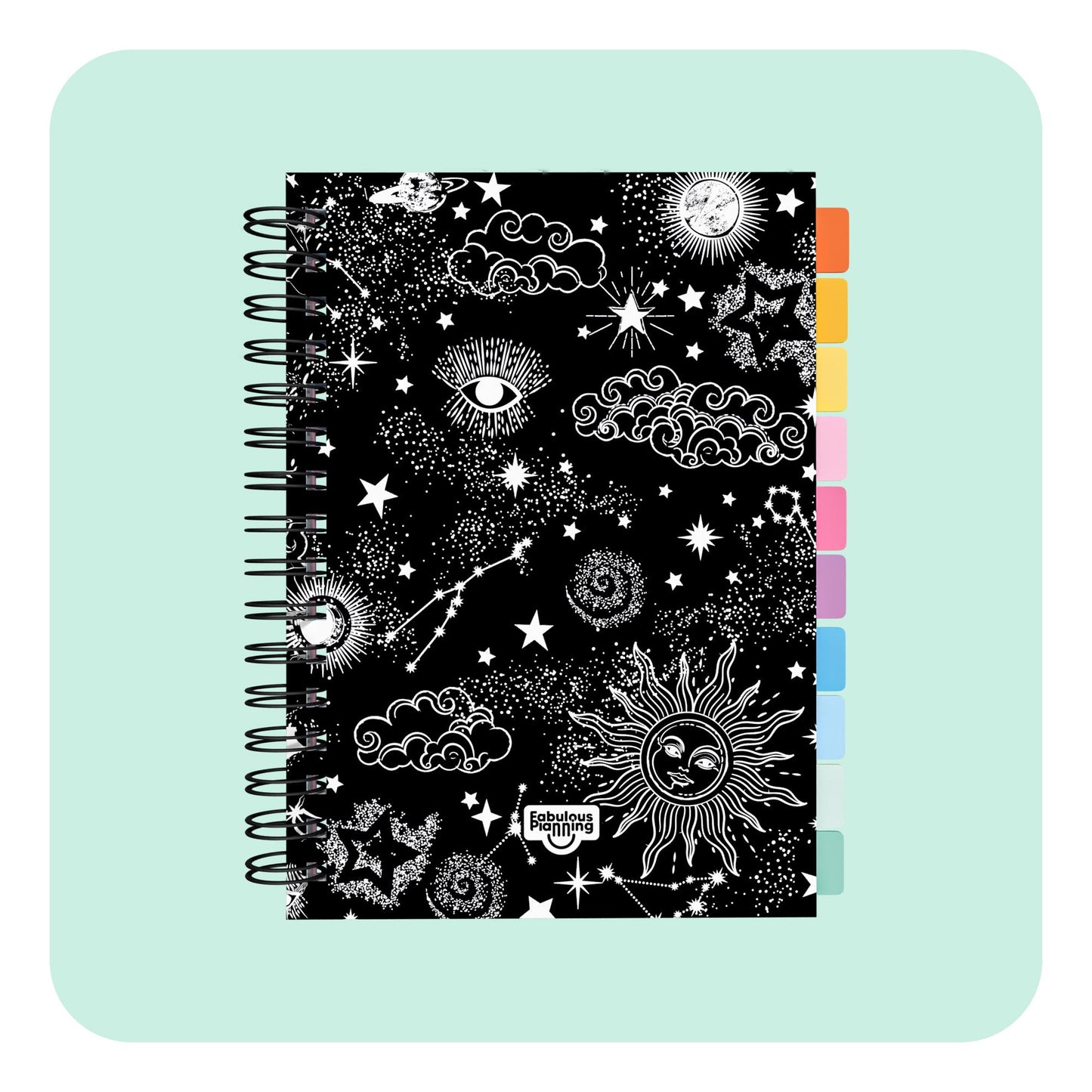 Academic Undated Spiral Journal Standard Astrology