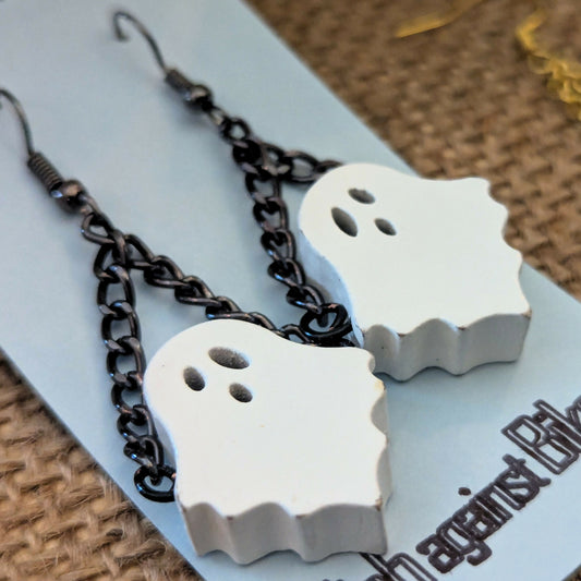 Ghost earrings