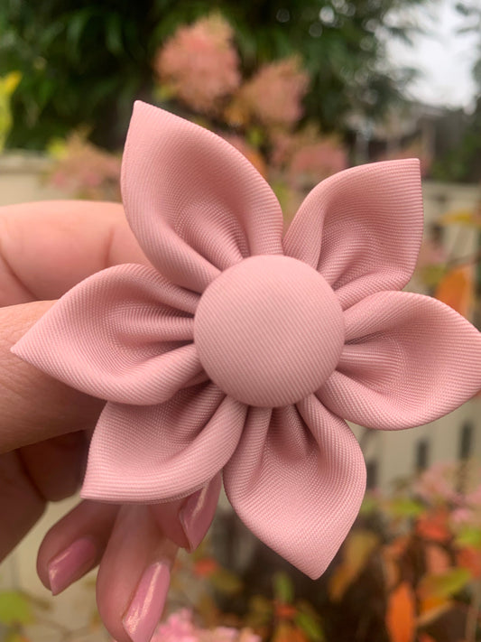 Blush Pink Flower Collar Accessory