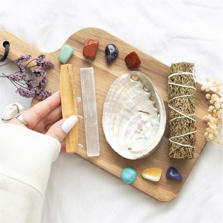 Divine Energy Smudge & Stone Wellness Kit