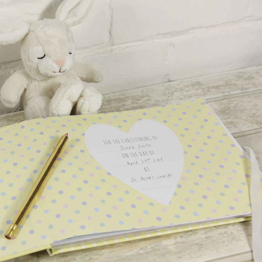 Christening Guest Book