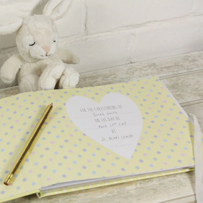 Christening Guest Book