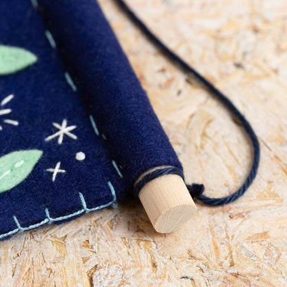 'Celestial Pennant' Moon Phases Felt Craft Kit for Beginners