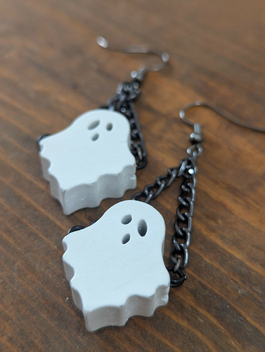 Ghost earrings