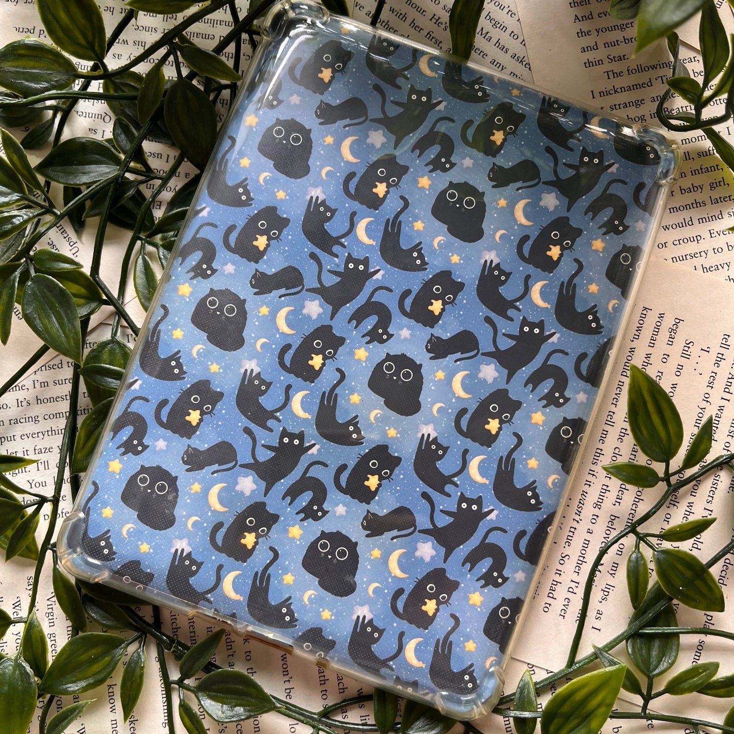 Galactic Cats Blue Kindle Insert