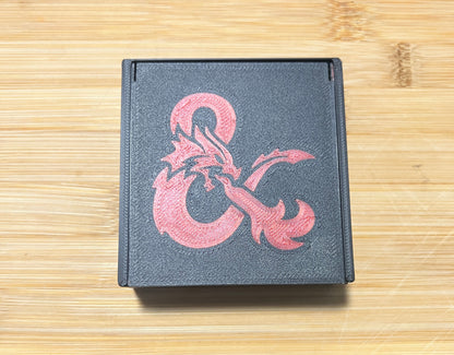 D&D dice box & dice