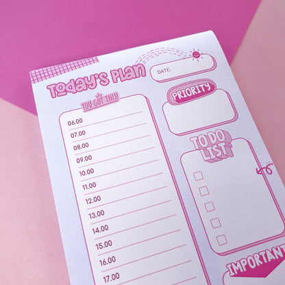 Daily planner pad - A5