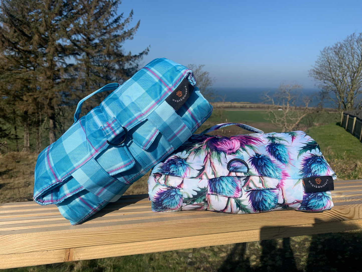 Pet Travel and Settle Mat - Bonnie Thistle