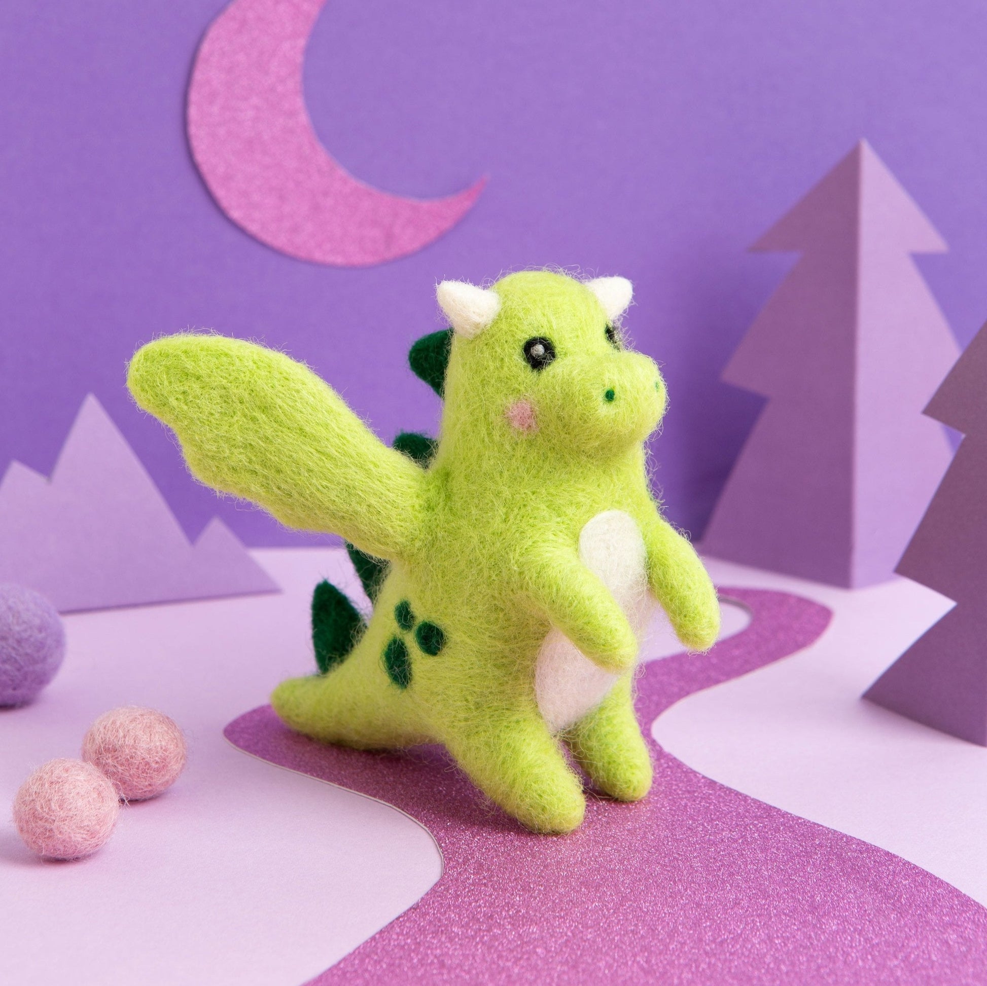 Baby Dragon Needle Felting Kit for Beginners