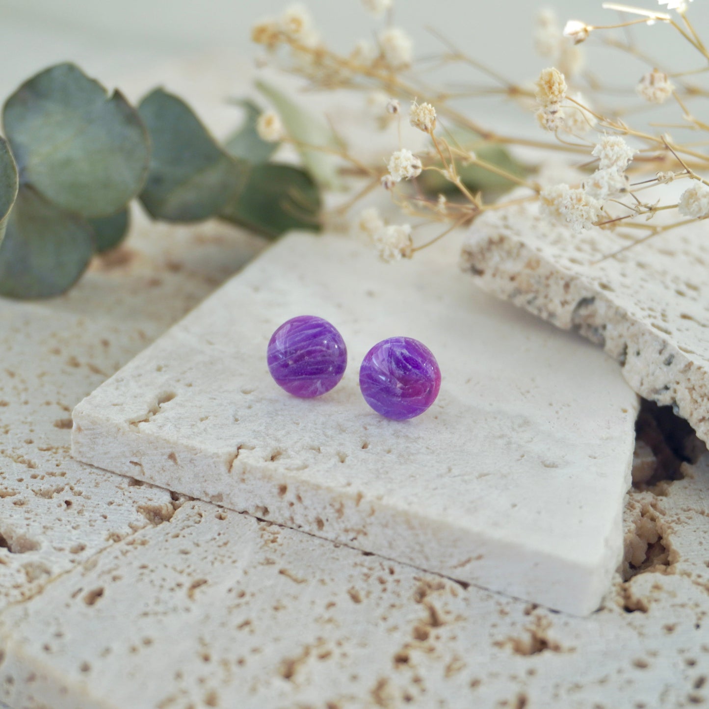 Precious Medium Round Stud