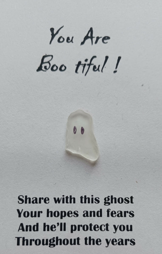 Sea Glass Ghost Pocket Hug