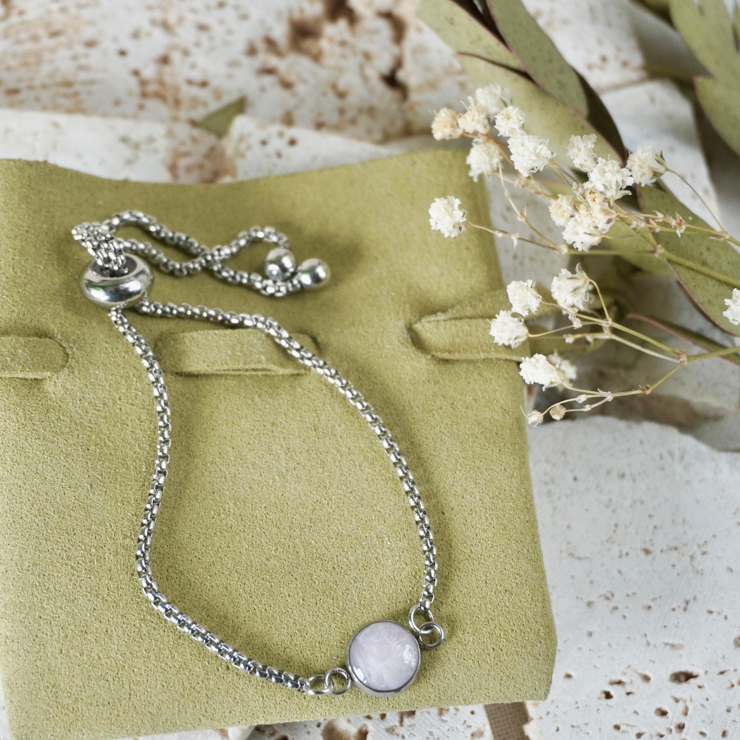 Quartz Adjustable Bracelet