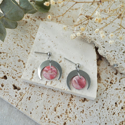 Precious Stud Downward Moon