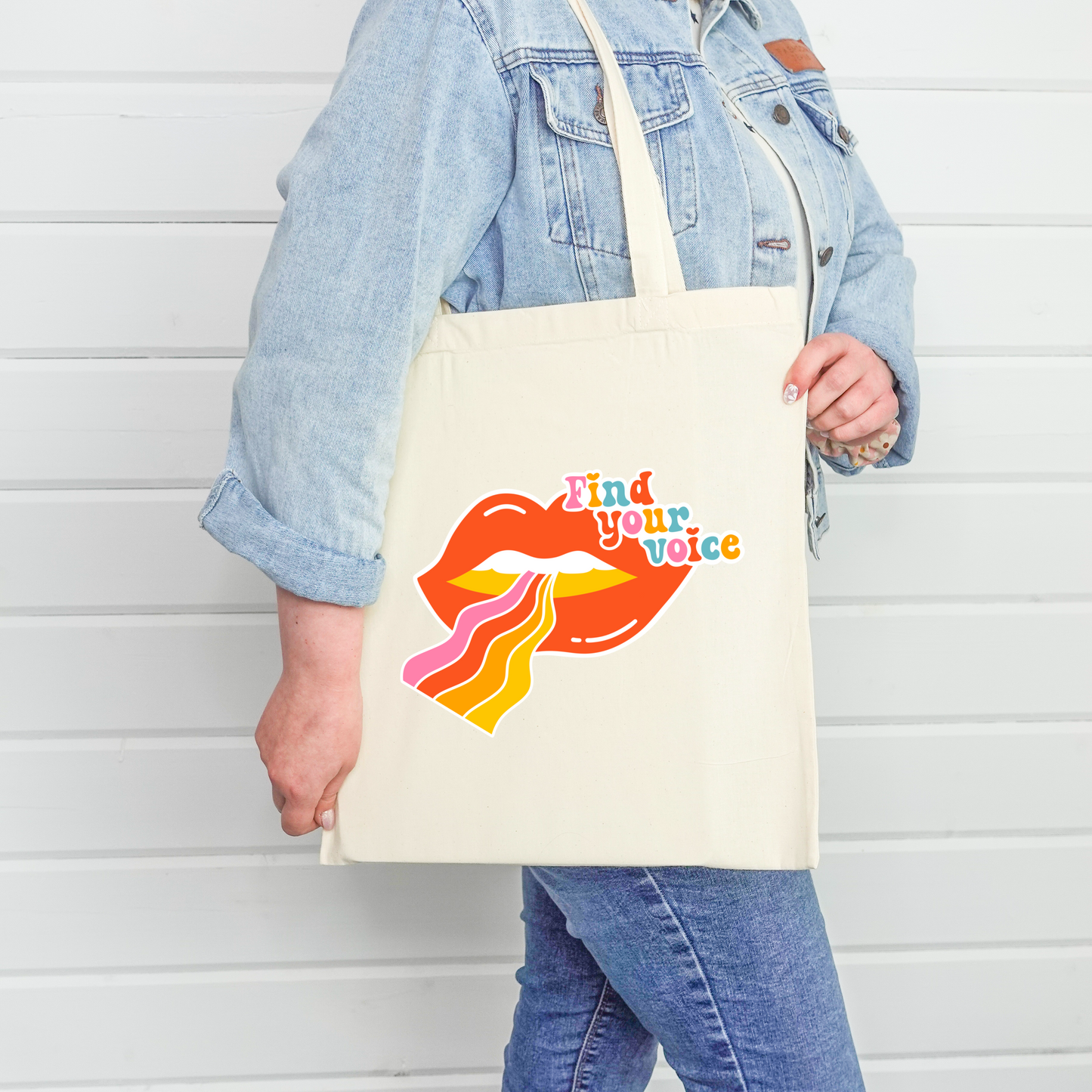 Find Your Voice Tote Bag