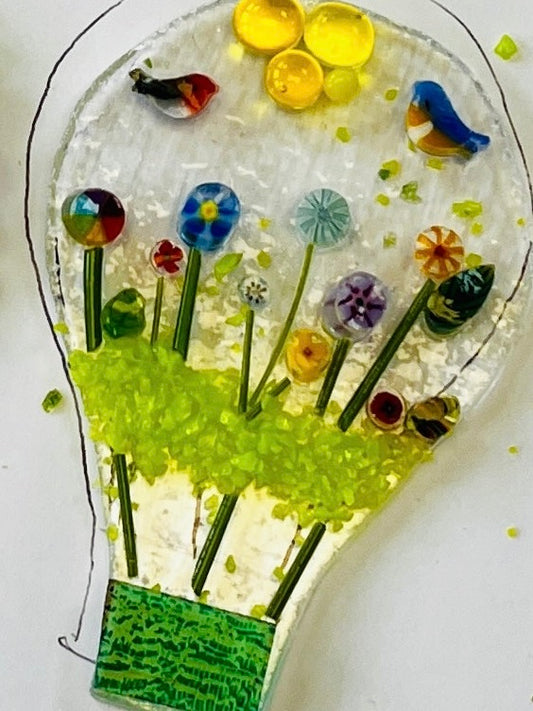 Fused glass Hot Air Balloon workshop Saturday 6th June
