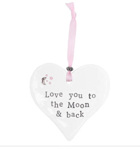 Love you the Moon & back hanging decoration
