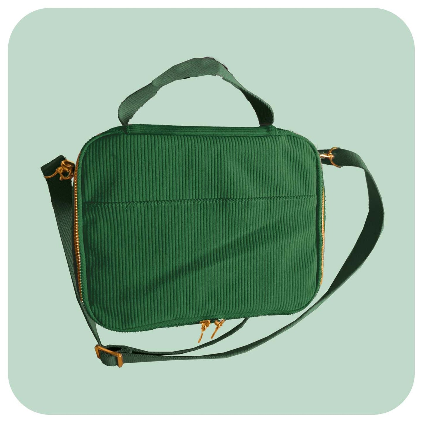 The Grub 'n Go Lunch Bag Forest Green