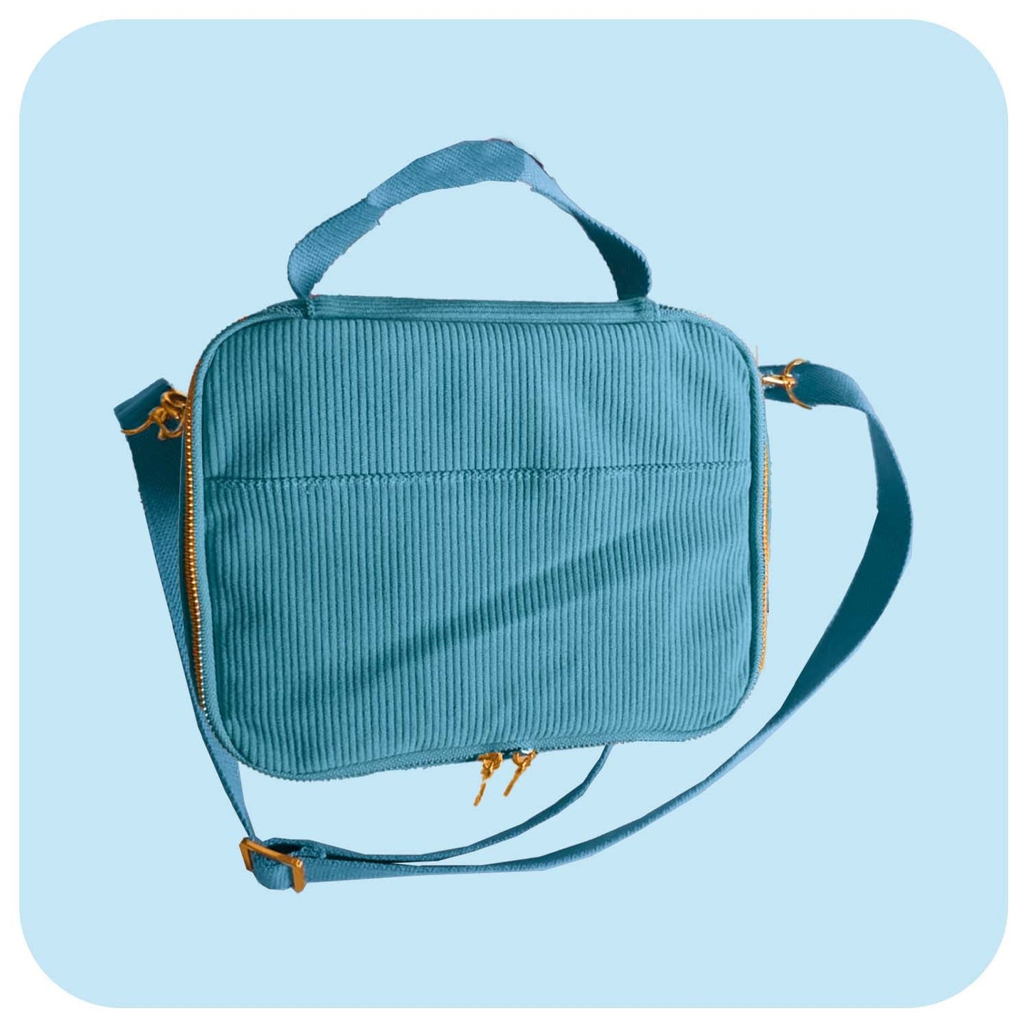 The Grub 'n Go Lunch Bag Ice Blue