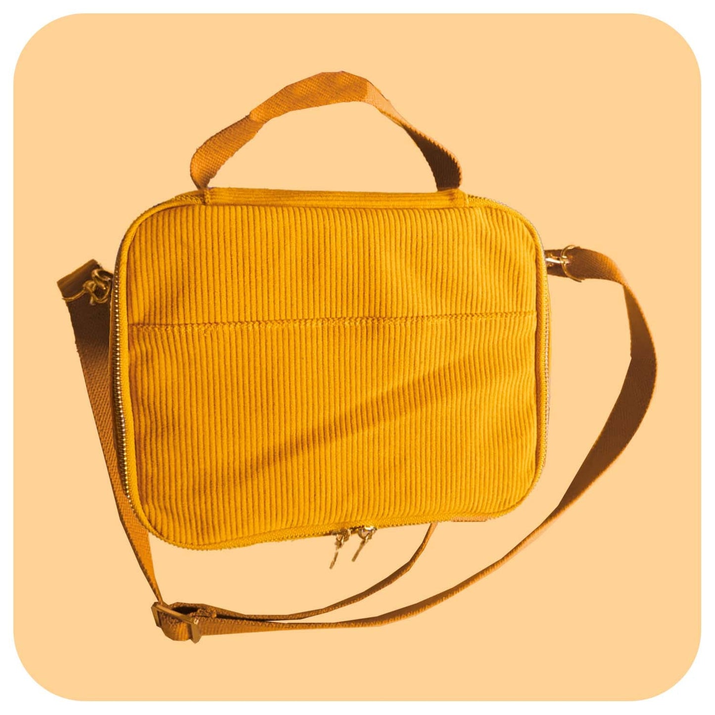 The Grub 'n Go Lunch Bag Spicy Mustard