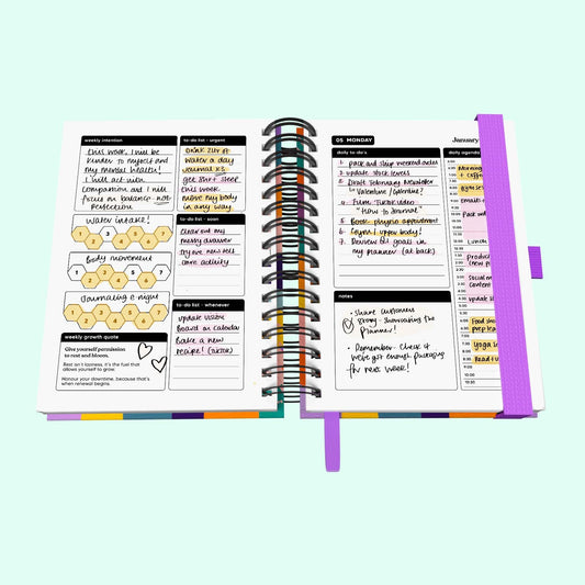 Daily 2026 Spiral Journal