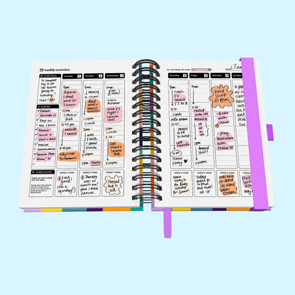 Weekly Undated Spiral Journal