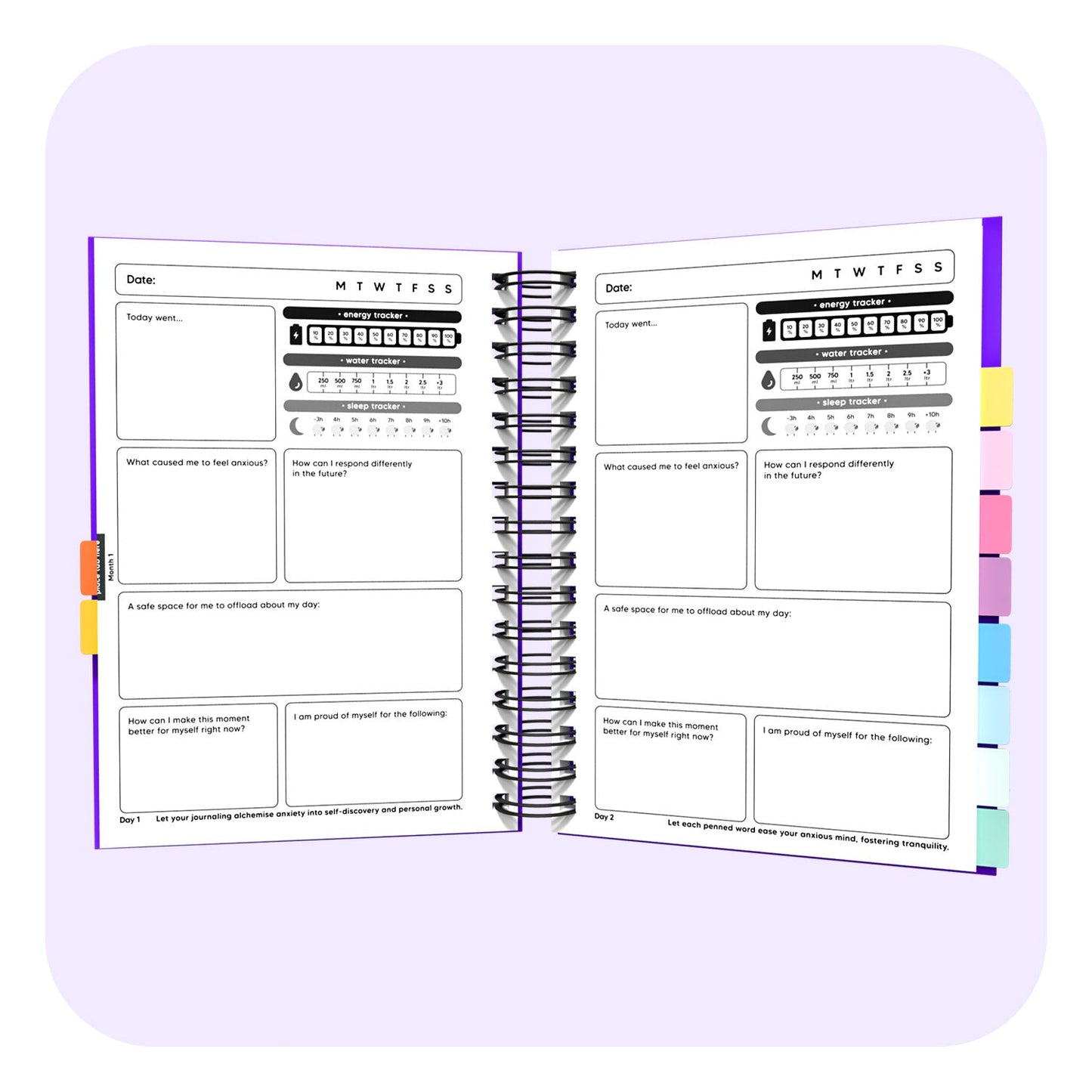 Anxiety Spiral Journal